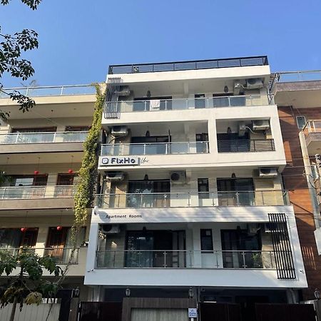 Flxho Uno - Serviced Apartment & Rooms - Golf Course Road Gurgaon Exteriör bild